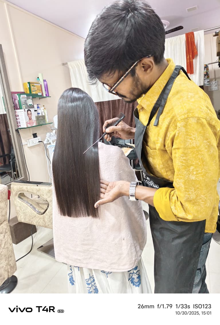 Expressions salon real transformation moment 49