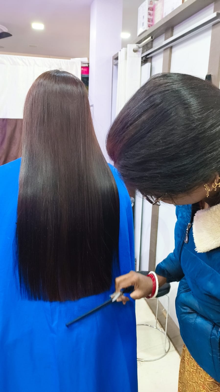 Expressions salon real transformation moment 66