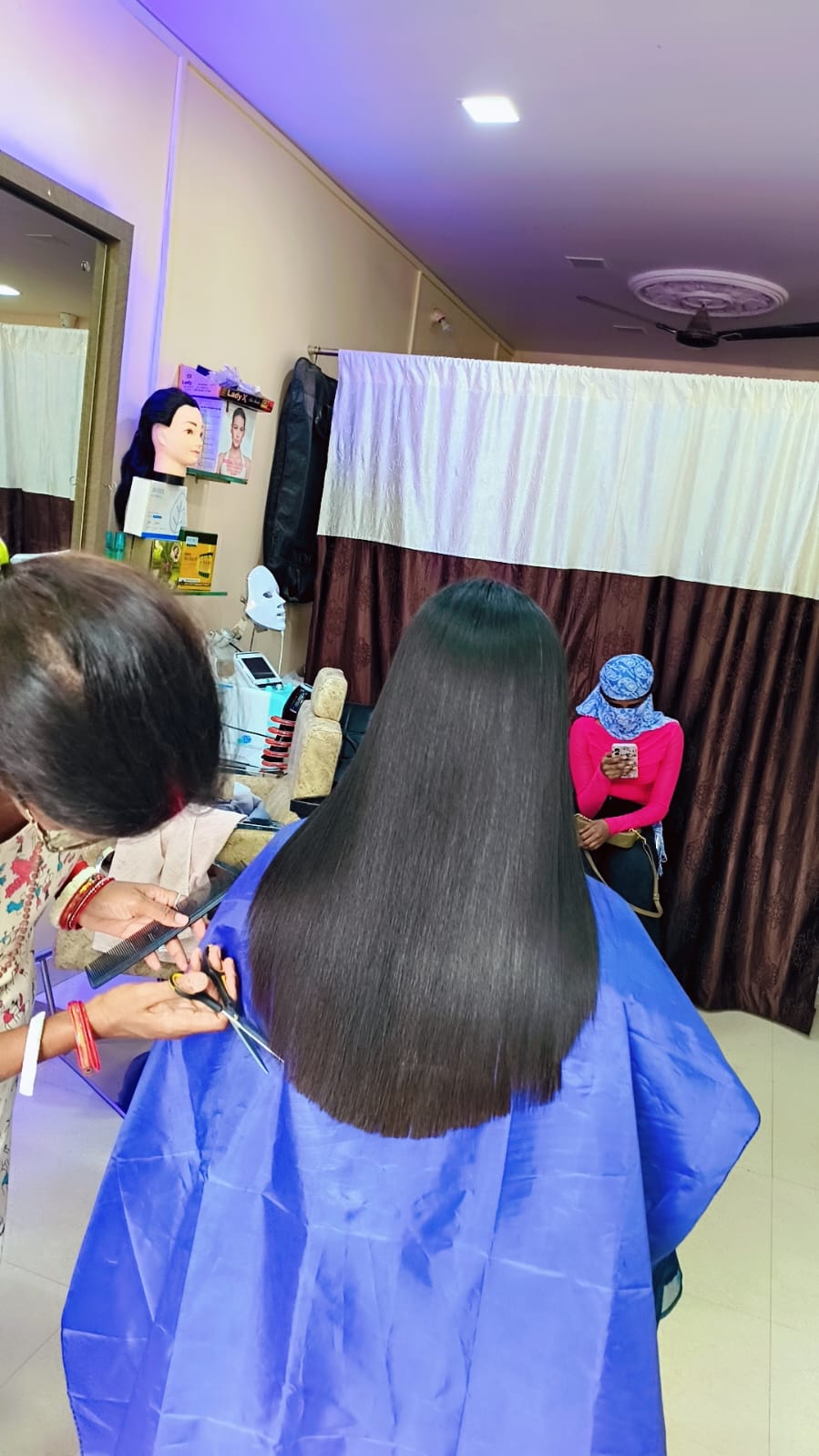 Expressions salon real transformation moment 68